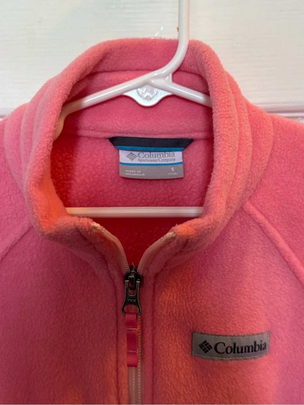 Columbia Girls' Benton Springs Fleece Jacket Small 7/8